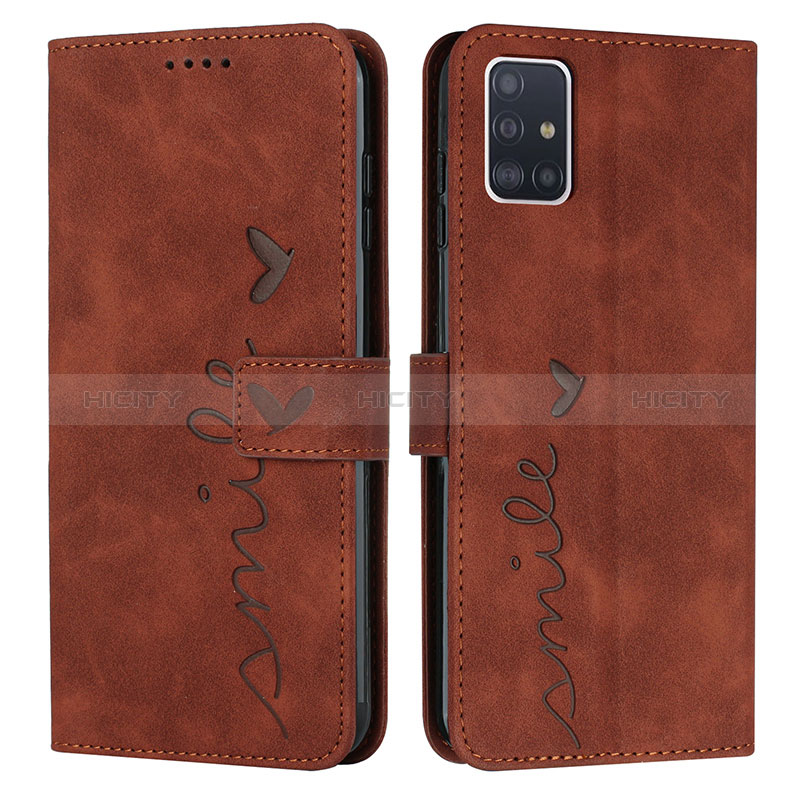 Custodia Portafoglio In Pelle Cover con Supporto Y03X per Samsung Galaxy A51 4G