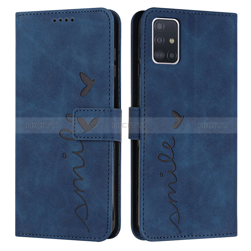 Custodia Portafoglio In Pelle Cover con Supporto Y03X per Samsung Galaxy A51 4G