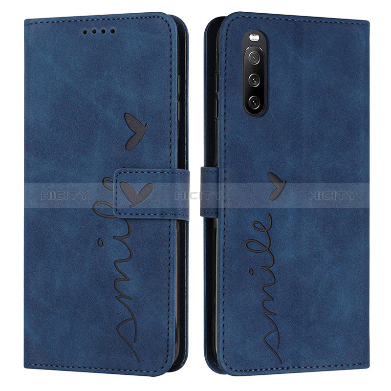 Custodia Portafoglio In Pelle Cover con Supporto Y03X per Sony Xperia 10 IV