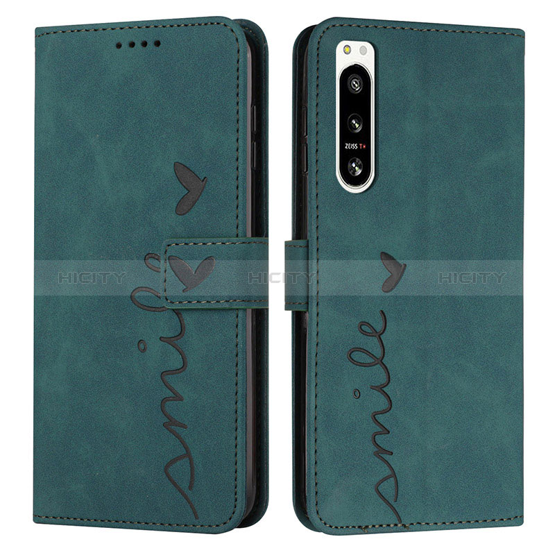 Custodia Portafoglio In Pelle Cover con Supporto Y03X per Sony Xperia 5 IV