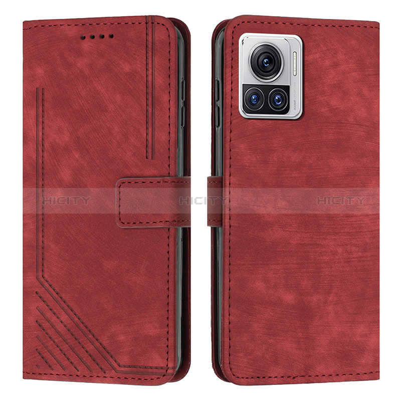 Custodia Portafoglio In Pelle Cover con Supporto Y04X per Motorola Moto Edge X30 Pro 5G