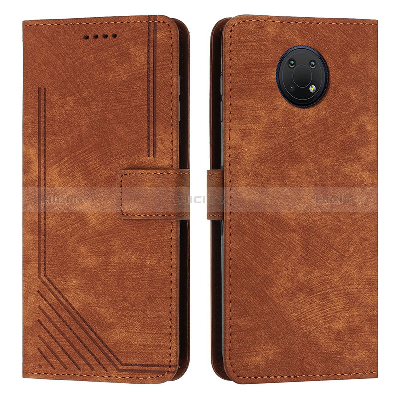 Custodia Portafoglio In Pelle Cover con Supporto Y08X per Nokia G10