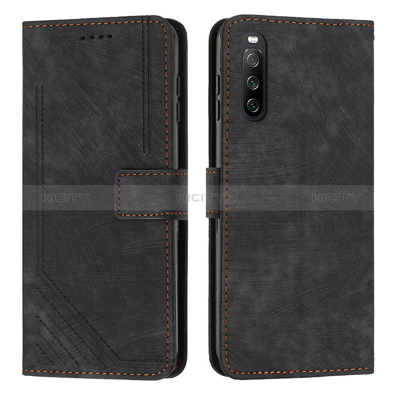 Custodia Portafoglio In Pelle Cover con Supporto Y08X per Sony Xperia 10 IV