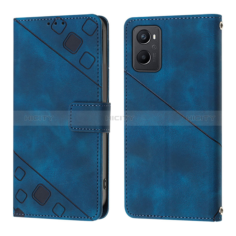 Custodia Portafoglio In Pelle Cover con Supporto YB1 per Oppo A96 4G