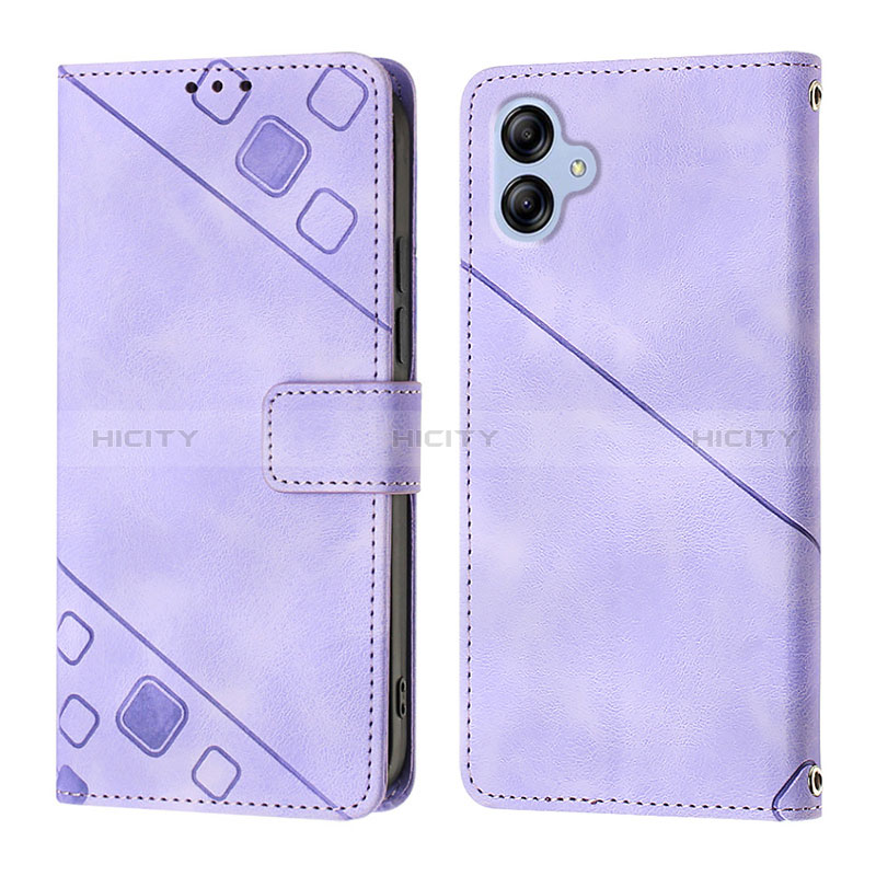 Custodia Portafoglio In Pelle Cover con Supporto YB1 per Samsung Galaxy A04 4G