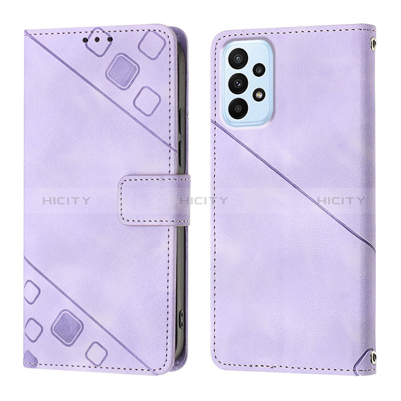 Custodia Portafoglio In Pelle Cover con Supporto YB1 per Samsung Galaxy A52 5G