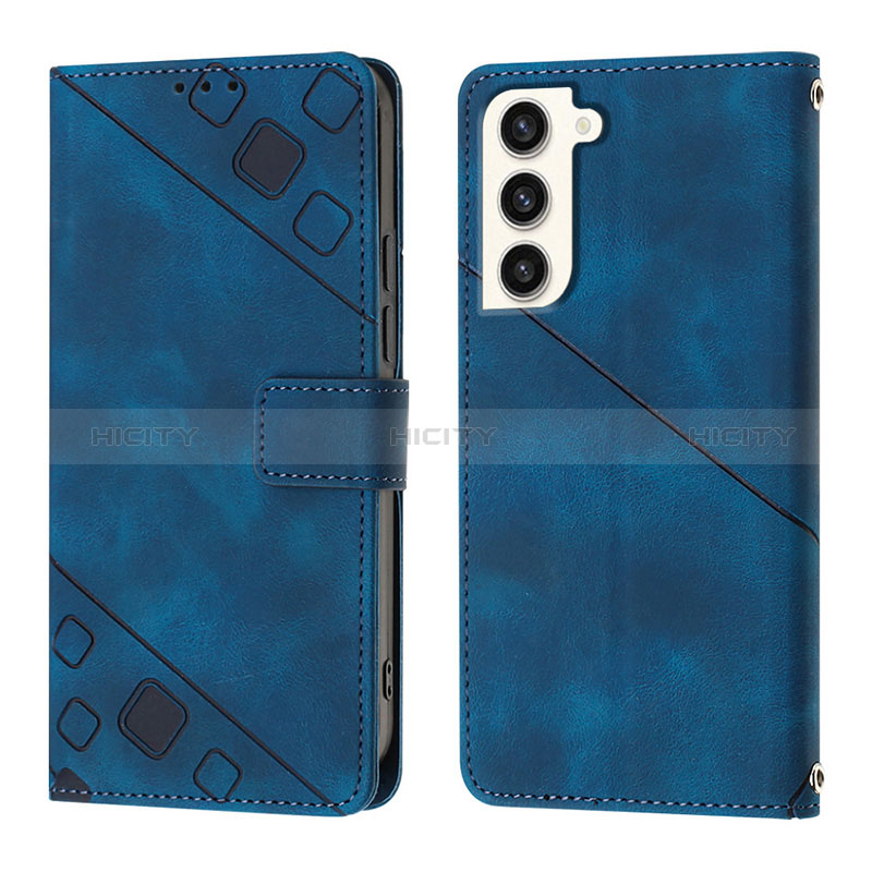 Custodia Portafoglio In Pelle Cover con Supporto YB1 per Samsung Galaxy S22 Plus 5G