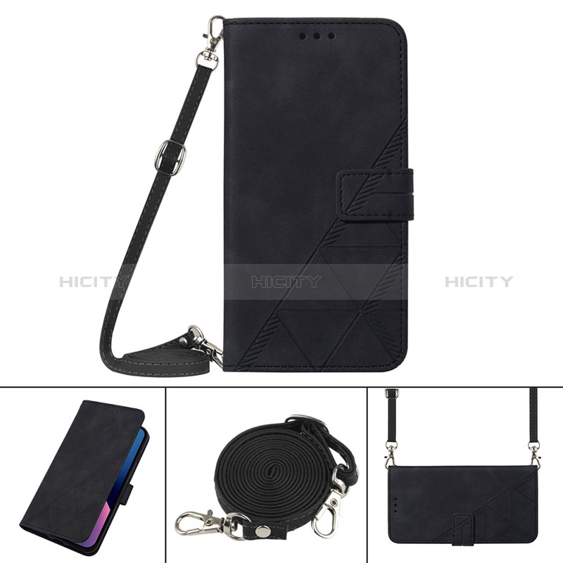 Custodia Portafoglio In Pelle Cover con Supporto YB1 per Sony Xperia 1 V