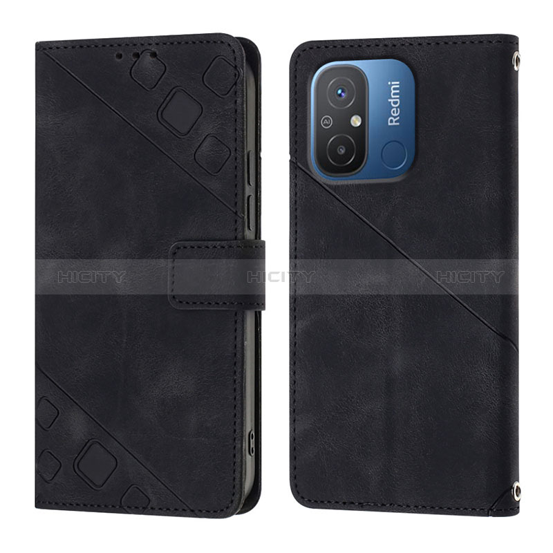 Custodia Portafoglio In Pelle Cover con Supporto YB1 per Xiaomi Redmi 11A 4G