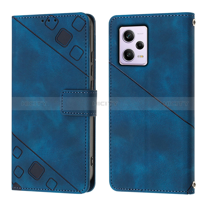 Custodia Portafoglio In Pelle Cover con Supporto YB1 per Xiaomi Redmi Note 12 Pro 5G