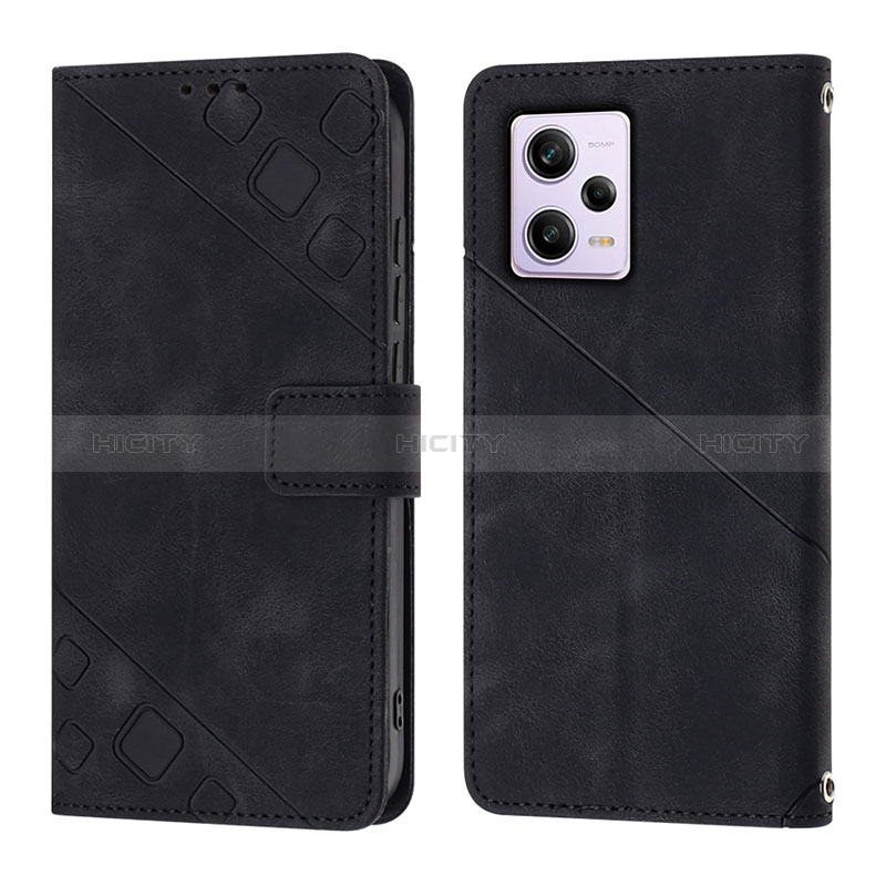 Custodia Portafoglio In Pelle Cover con Supporto YB1 per Xiaomi Redmi Note 12 Pro 5G