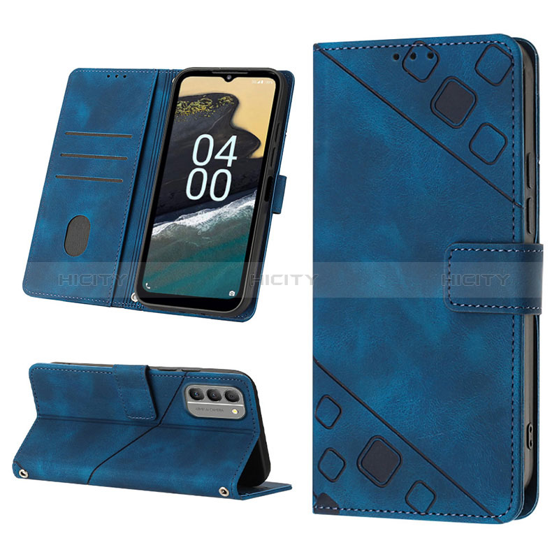 Custodia Portafoglio In Pelle Cover con Supporto YB2 per Nokia G400 5G