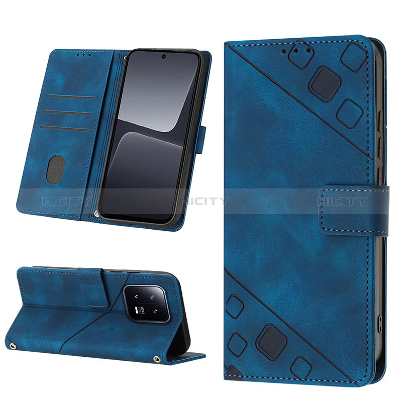 Custodia Portafoglio In Pelle Cover con Supporto YB2 per Xiaomi Mi 13 5G