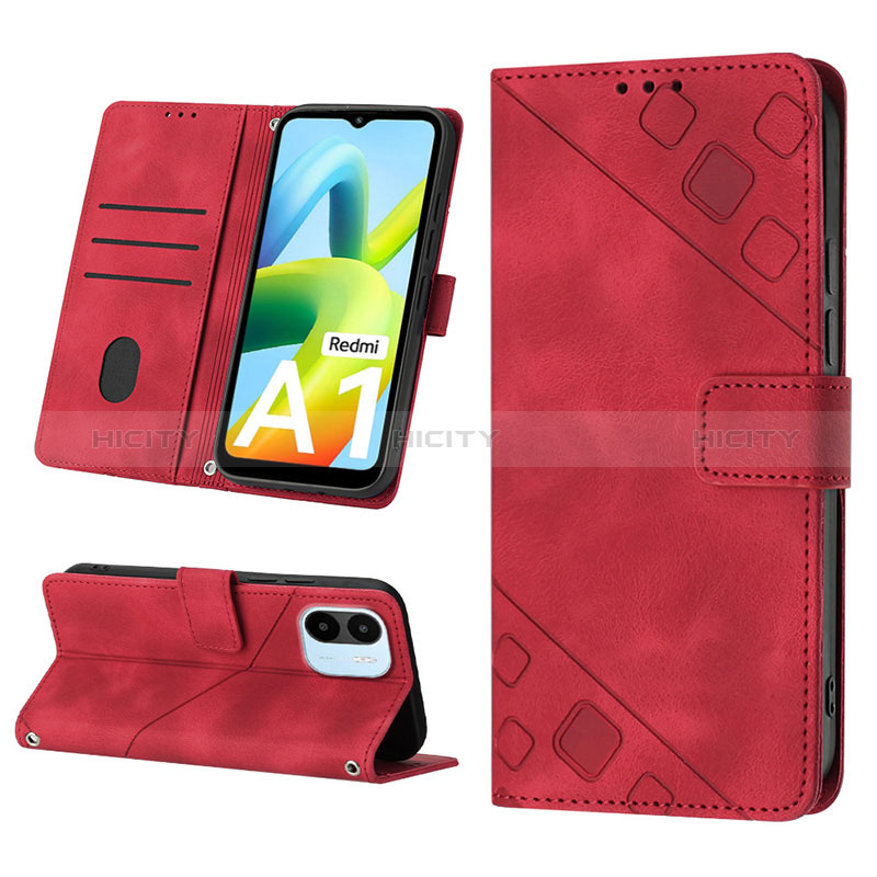 Custodia Portafoglio In Pelle Cover con Supporto YB2 per Xiaomi Redmi A1