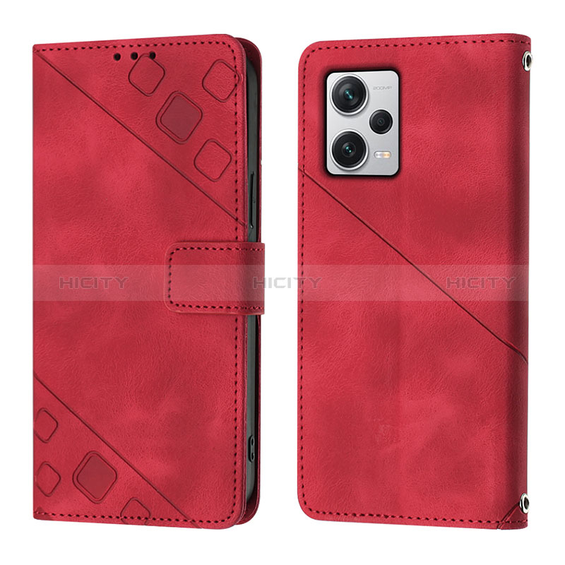 Custodia Portafoglio In Pelle Cover con Supporto YB3 per Xiaomi Redmi Note 12 Pro+ Plus 5G
