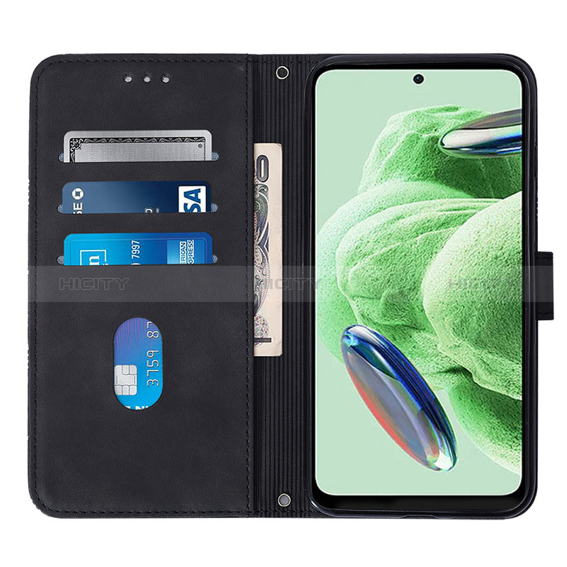 Custodia Portafoglio In Pelle Cover con Supporto YB4 per Xiaomi Redmi Note 12 5G