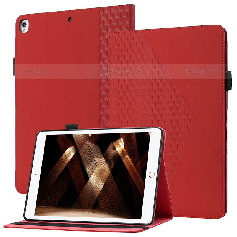 Custodia Portafoglio In Pelle Cover con Supporto YX1 per Apple iPad Air 3 Rosso