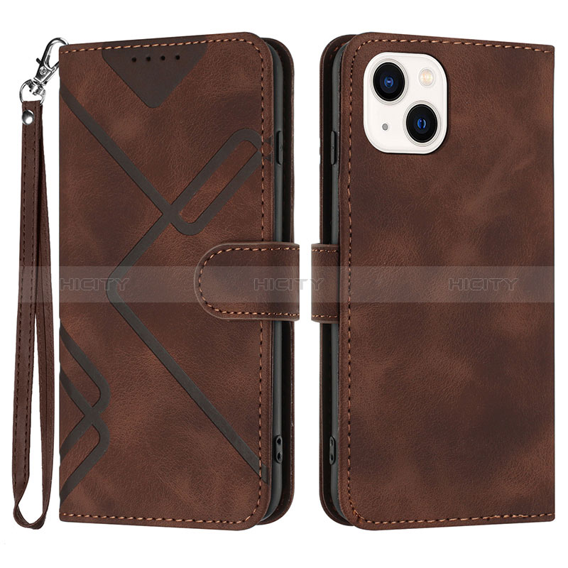 Custodia Portafoglio In Pelle Cover con Supporto YX1 per Apple iPhone 13