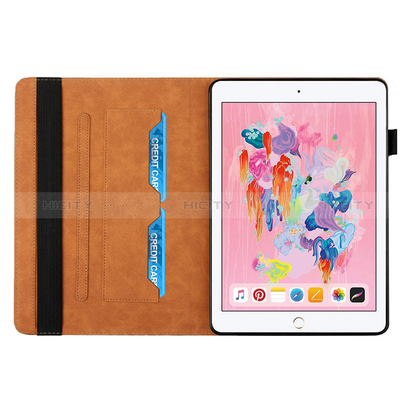 Custodia Portafoglio In Pelle Cover con Supporto YX1 per Apple New iPad 9.7 (2017)