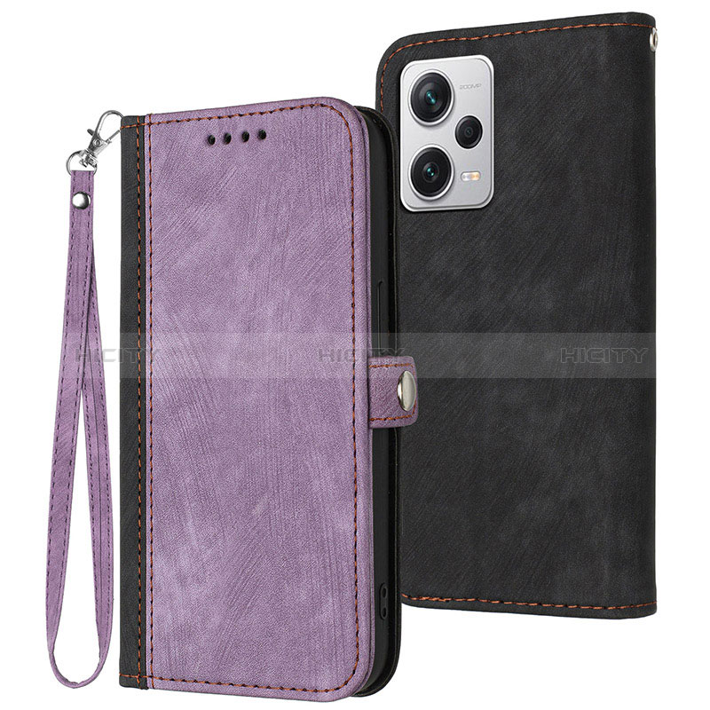Custodia Portafoglio In Pelle Cover con Supporto YX1 per Xiaomi Redmi Note 12 Pro 5G