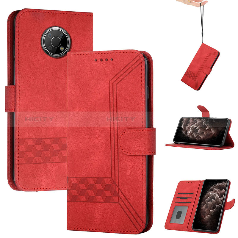 Custodia Portafoglio In Pelle Cover con Supporto YX2 per Nokia G300 5G