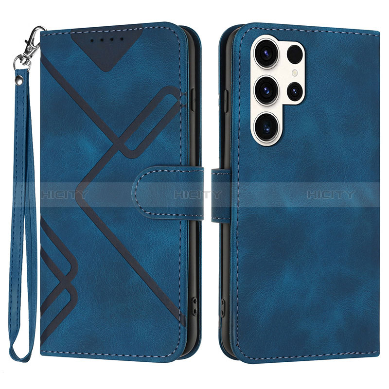 Custodia Portafoglio In Pelle Cover con Supporto YX3 per Samsung Galaxy S23 Ultra 5G