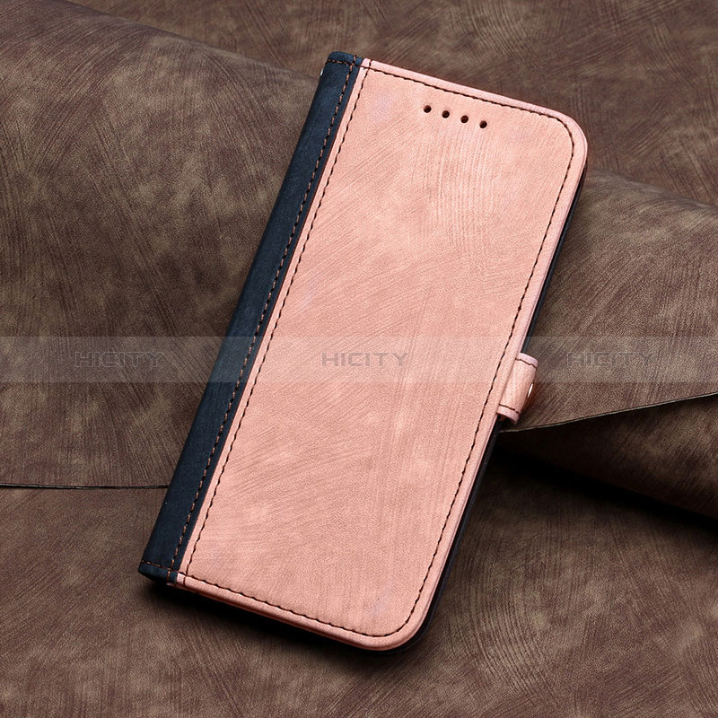 Custodia Portafoglio In Pelle Cover con Supporto YX5 per Samsung Galaxy S23 Ultra 5G Oro Rosa