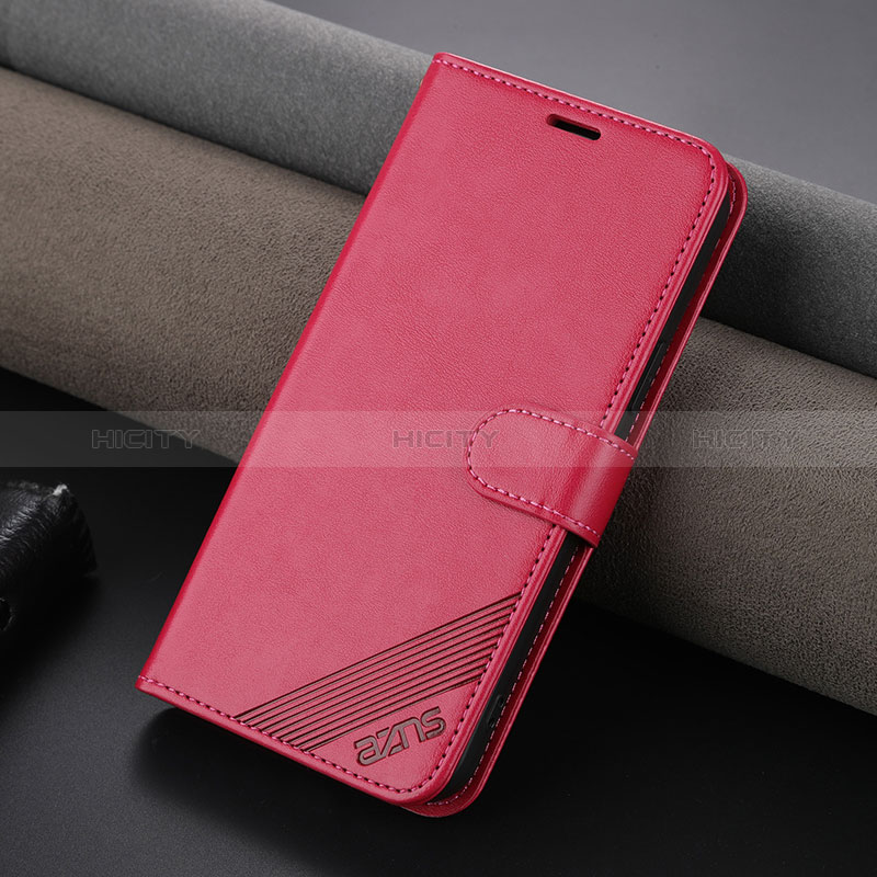 Custodia Portafoglio In Pelle Cover con Supporto YZ3 per Apple iPhone 14 Plus Rosa Caldo