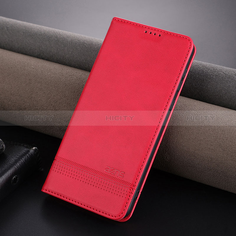 Custodia Portafoglio In Pelle Cover con Supporto YZ5 per Huawei Mate 60 Pro Rosa Caldo