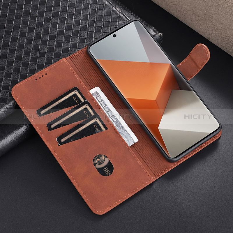 Custodia Portafoglio In Pelle Cover con Supporto YZ5 per Xiaomi Redmi Note 13 Pro 5G