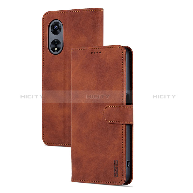 Custodia Portafoglio In Pelle Cover con Supporto YZ6 per Oppo A78 5G