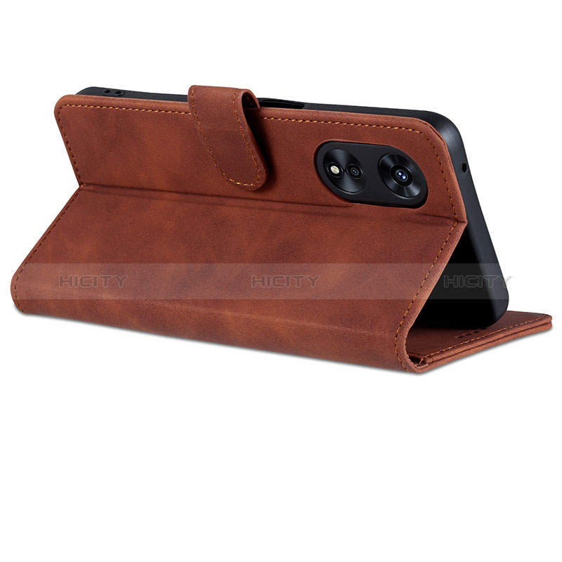 Custodia Portafoglio In Pelle Cover con Supporto YZ6 per Oppo A78 5G