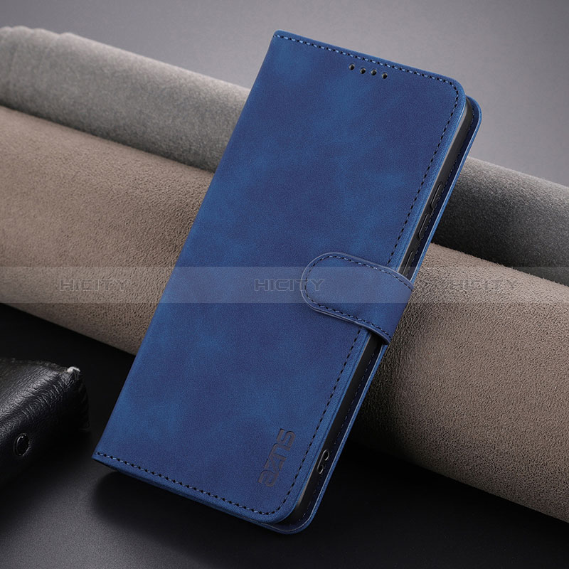 Custodia Portafoglio In Pelle Cover con Supporto YZ6 per Oppo K11 5G Blu