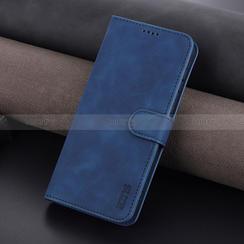 Custodia Portafoglio In Pelle Cover con Supporto YZ6 per Oppo Reno9 5G Blu