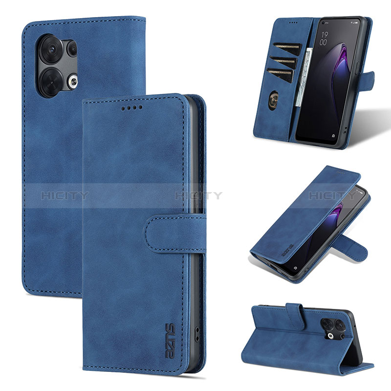 Custodia Portafoglio In Pelle Cover con Supporto YZ6 per Oppo Reno9 Pro 5G