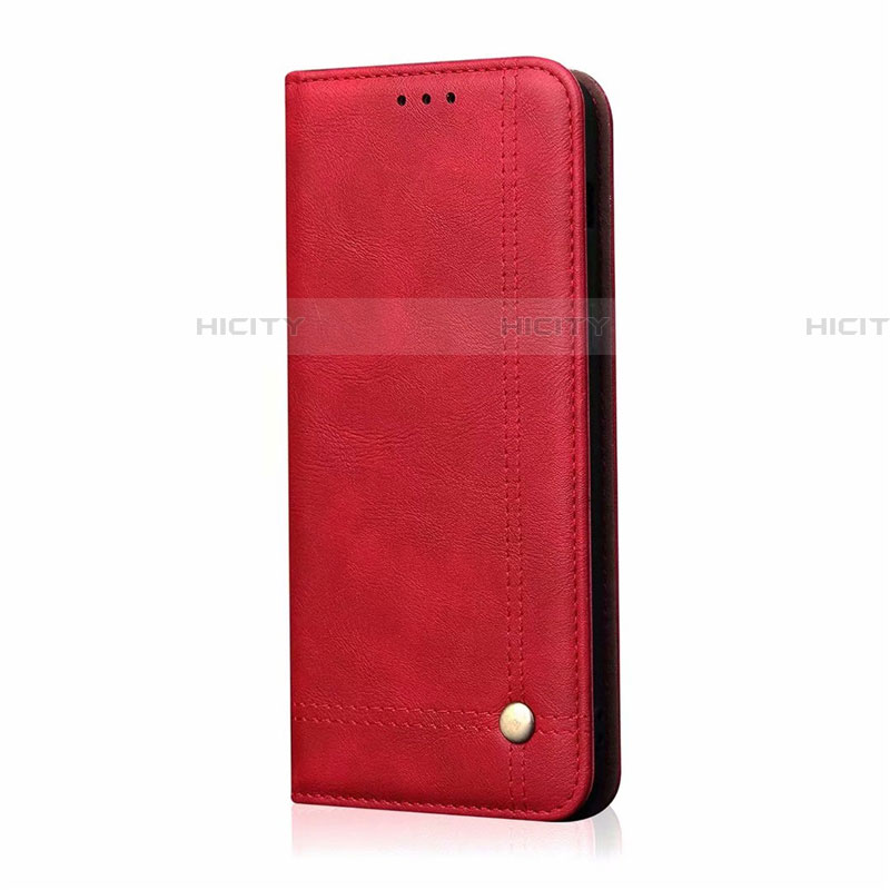 Custodia Portafoglio In Pelle Cover con Supporto Z01 per Samsung Galaxy S10 Lite Rosso