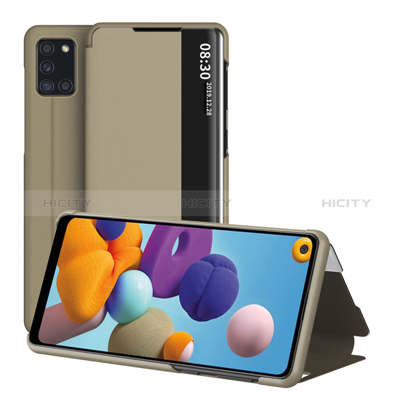 Custodia Portafoglio In Pelle Cover con Supporto ZL2 per Samsung Galaxy A21s