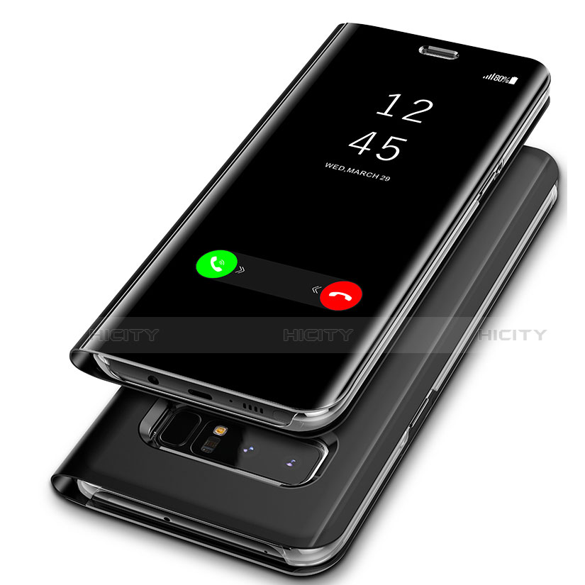 Custodia Portafoglio In Pelle Cover S01 con Supporto per Samsung Galaxy Note 8