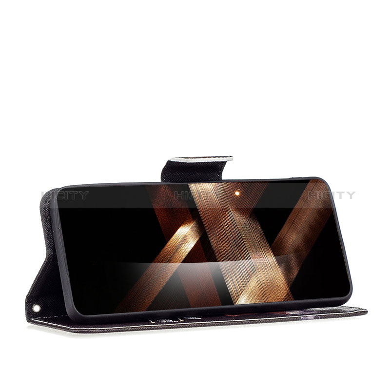 Custodia Portafoglio In Pelle Fantasia Modello Cover con Supporto B01F per Huawei Honor X7a