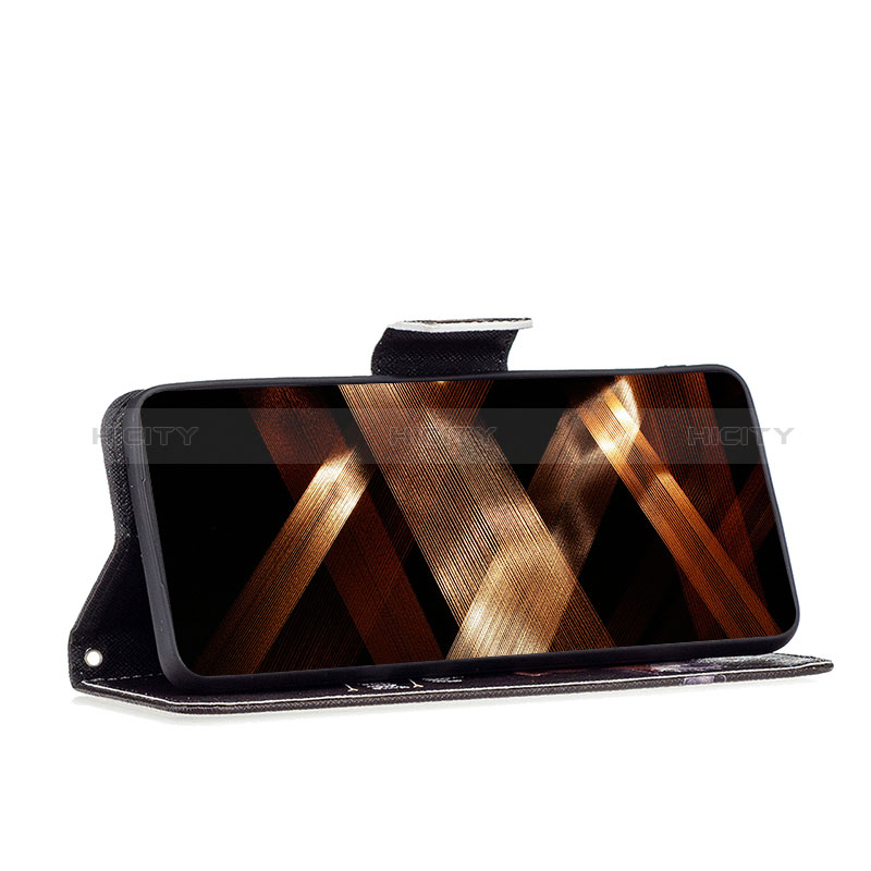 Custodia Portafoglio In Pelle Fantasia Modello Cover con Supporto B01F per Motorola Moto Edge (2023) 5G