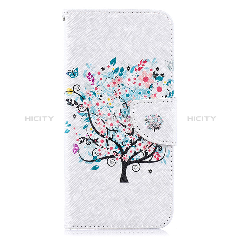 Custodia Portafoglio In Pelle Fantasia Modello Cover con Supporto B01F per Samsung Galaxy A50