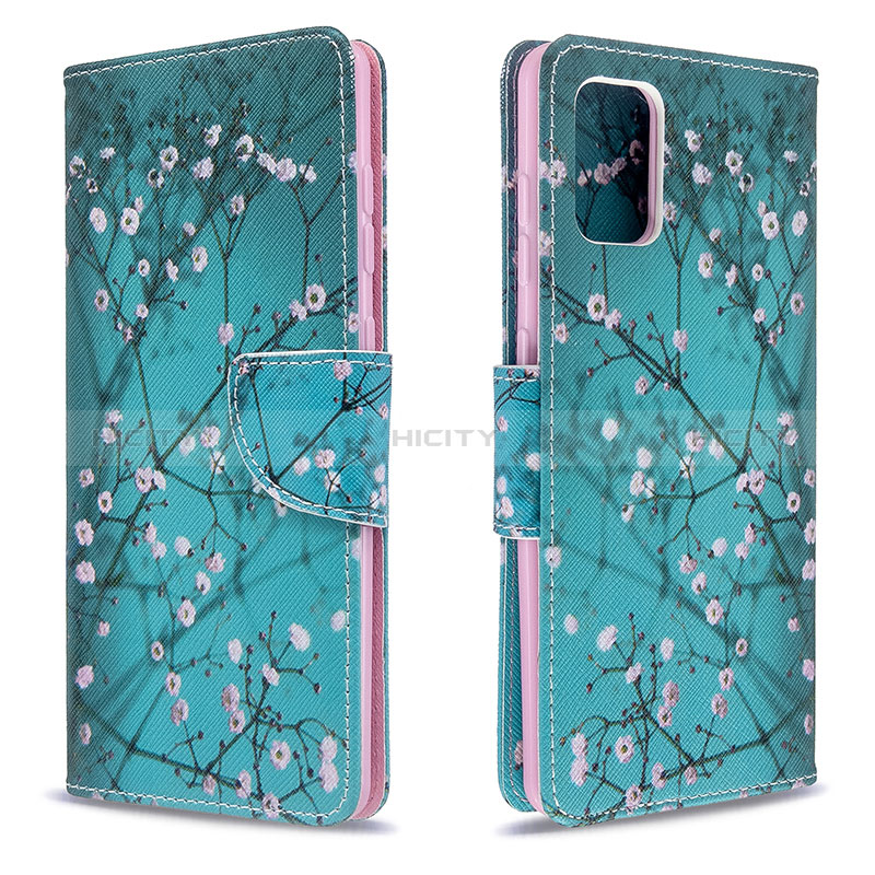 Custodia Portafoglio In Pelle Fantasia Modello Cover con Supporto B01F per Samsung Galaxy A71 5G