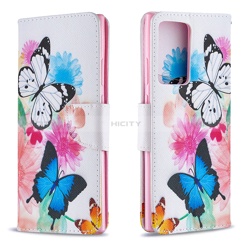 Custodia Portafoglio In Pelle Fantasia Modello Cover con Supporto B01F per Samsung Galaxy Note 20 Ultra 5G