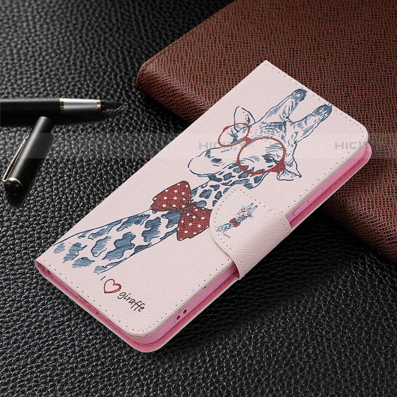 Custodia Portafoglio In Pelle Fantasia Modello Cover con Supporto B01F per Samsung Galaxy S21 5G