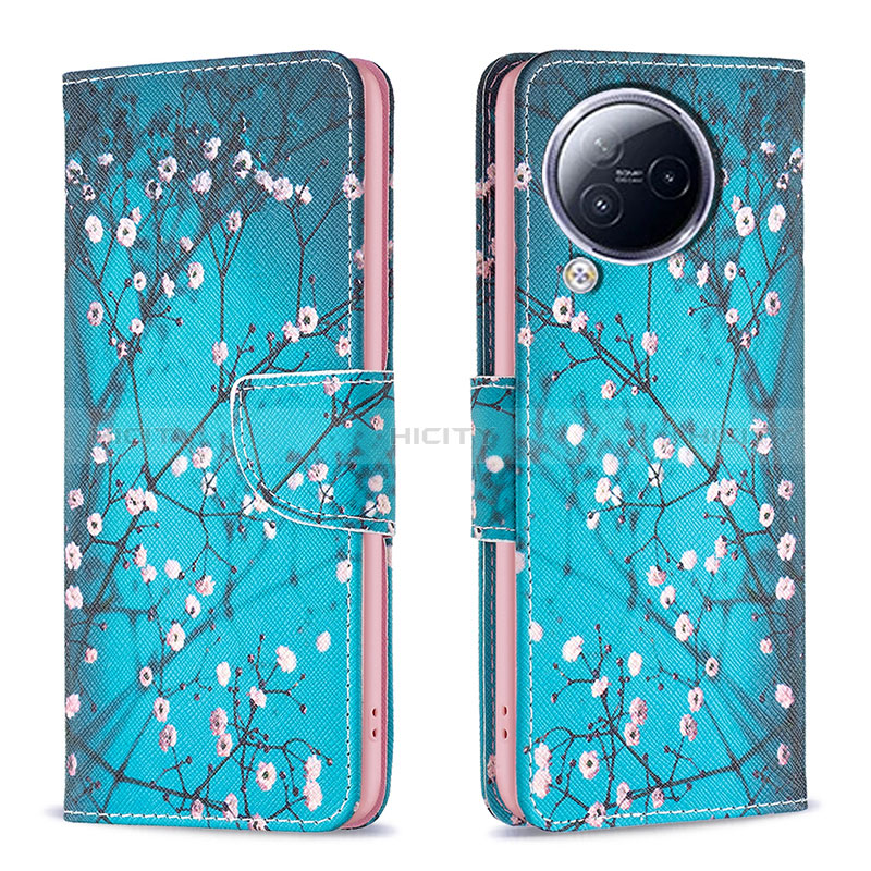 Custodia Portafoglio In Pelle Fantasia Modello Cover con Supporto B01F per Xiaomi Civi 3 5G