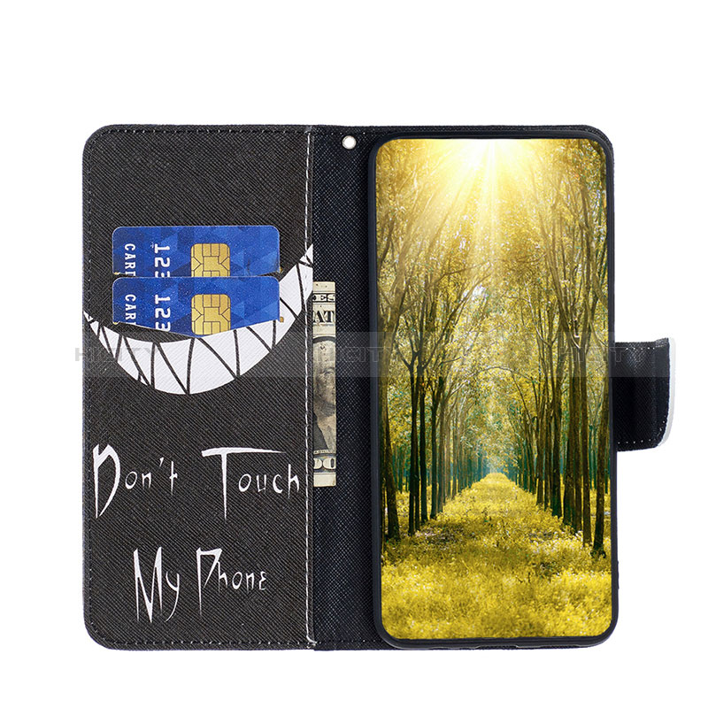 Custodia Portafoglio In Pelle Fantasia Modello Cover con Supporto B01F per Xiaomi Redmi Note 12 Pro 5G