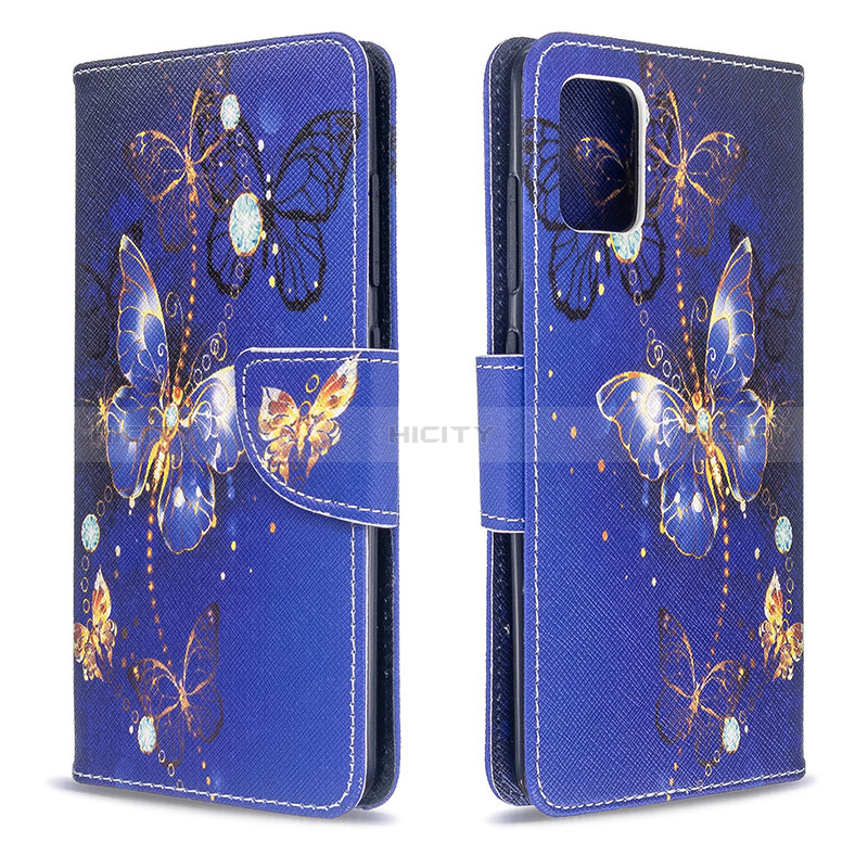 Custodia Portafoglio In Pelle Fantasia Modello Cover con Supporto B03F per Samsung Galaxy M40S
