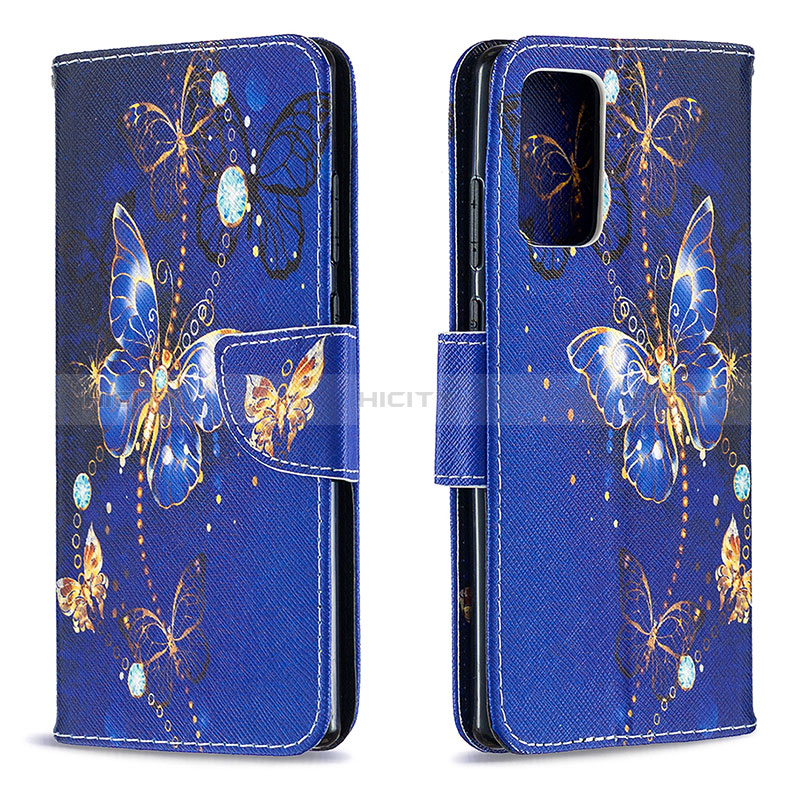 Custodia Portafoglio In Pelle Fantasia Modello Cover con Supporto B03F per Samsung Galaxy Note 20 5G