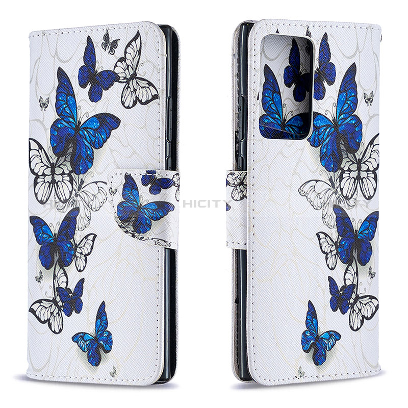 Custodia Portafoglio In Pelle Fantasia Modello Cover con Supporto B03F per Samsung Galaxy Note 20 Ultra 5G