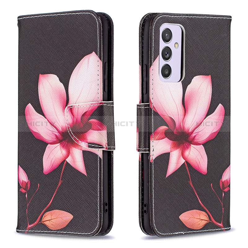 Custodia Portafoglio In Pelle Fantasia Modello Cover con Supporto B03F per Samsung Galaxy Quantum2 5G